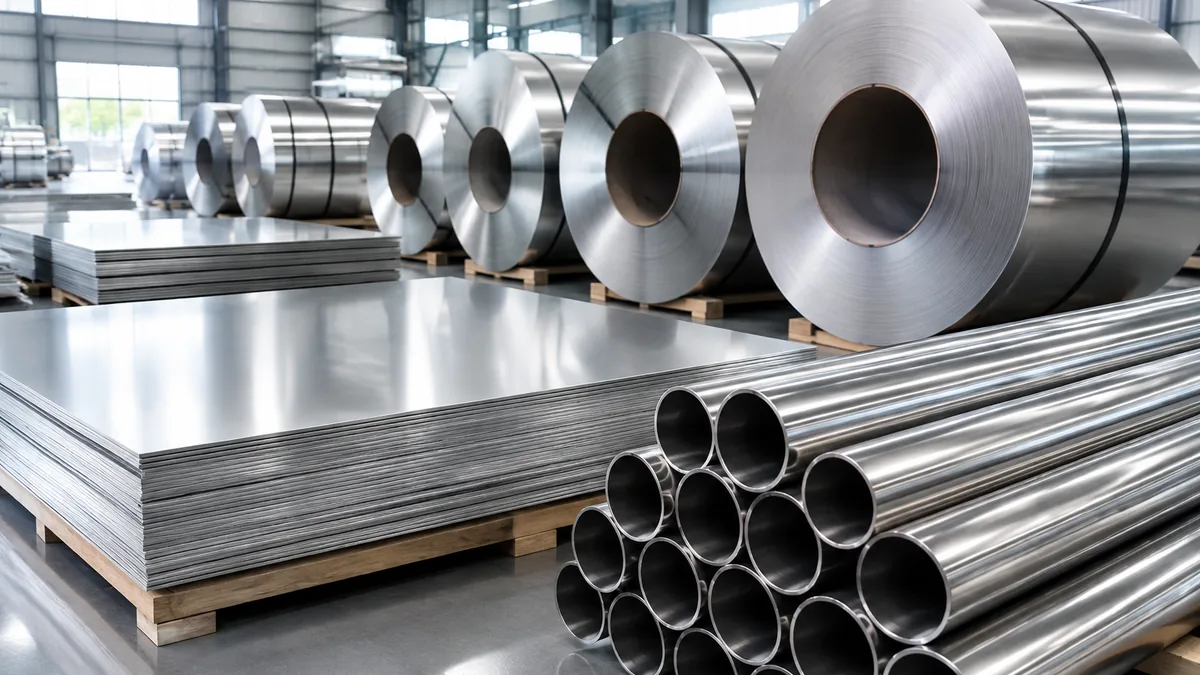 Illustrative stainless steel reference for Stainless Steel for Food Processing Equipment: Grade & RFQ Guide