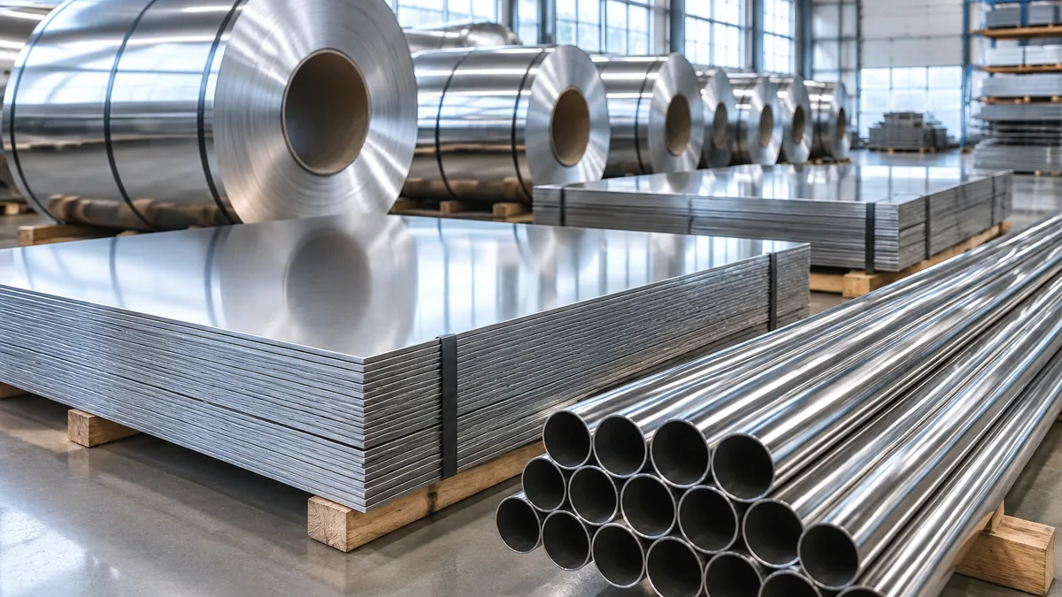 Illustrative stainless steel reference for Stainless Steel for Pharmaceutical Systems: 316L Grade & RFQ Guide