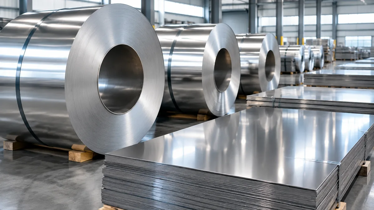Illustrative stainless steel reference for Stainless Steel Purchase Order Wording Examples