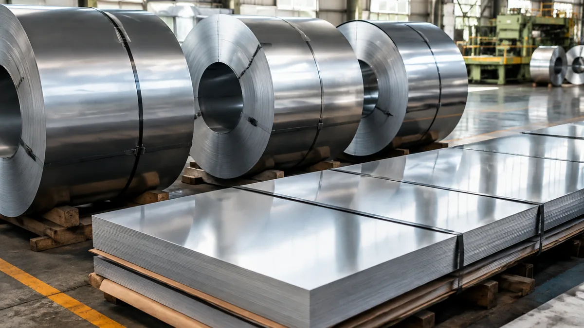 Illustrative stainless steel reference for Stainless Steel Sheet Surface Defects: Inspection Checklist